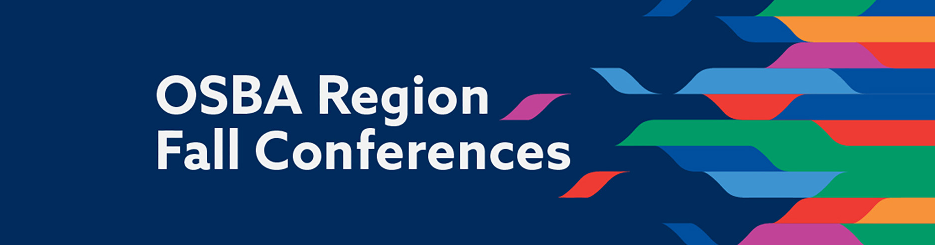 OSBA Region Fall Conferences