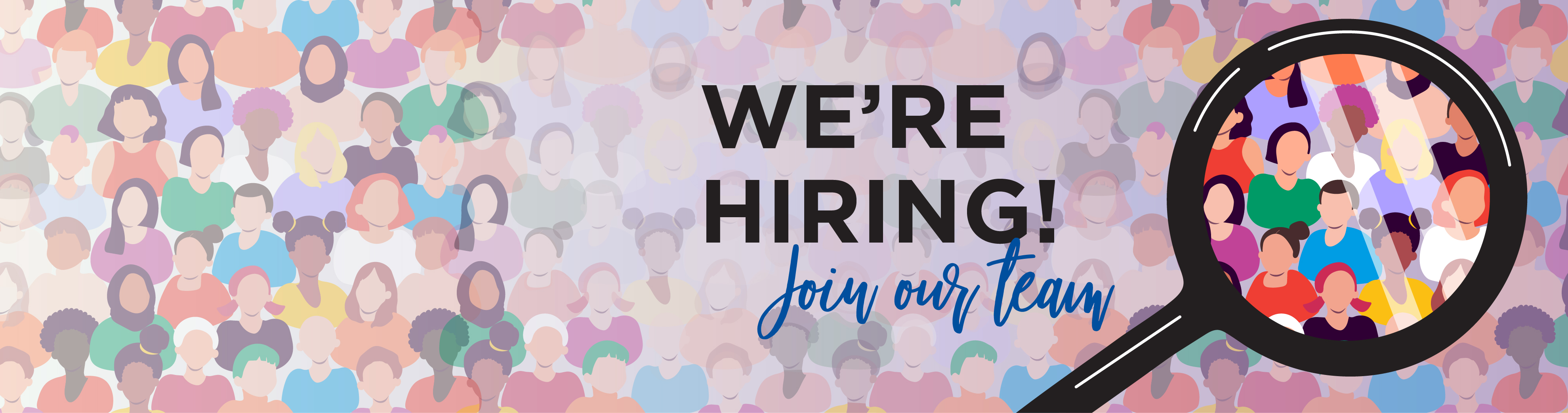 We're hiring! Join our team