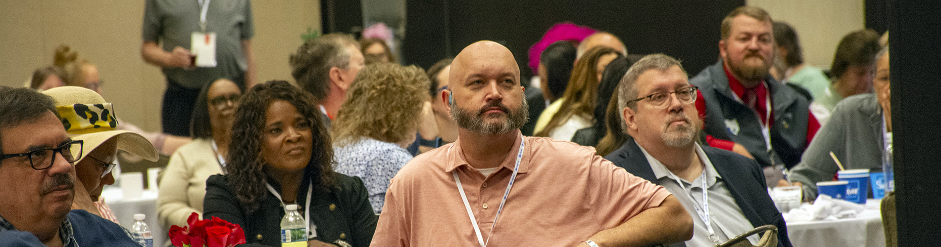 attendees during opening session